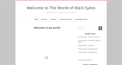 Desktop Screenshot of marksykes.org.uk